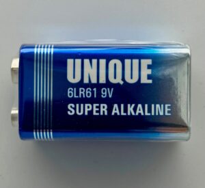 Alkaline 9V batteri Unique 6LF22 Ultra - 1 stk.