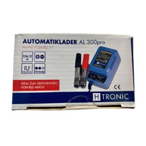 H.TRONIC Blylader 2v-6v-12v 300mA Laderstrøm