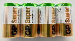 GP Alkaline C (LR14 1,5V) (4 Stk. Pakke)